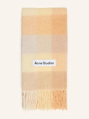 Acne Studios Szal Z Dodatkiem Alpaki orange