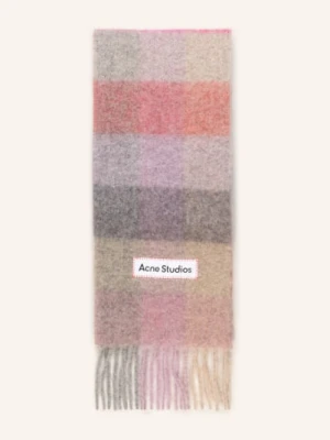 Acne Studios Szal Z Dodatkiem Alpaki pink