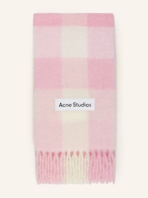 Acne Studios Szal Z Dodatkiem Alpaki pink