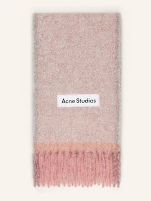 Acne Studios Szal Z Dodatkiem Alpaki rosa