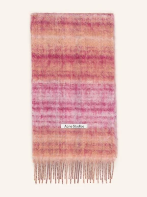 Acne Studios Szal Z Moheru pink