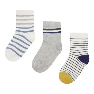 ACTION BOY 8KB-002-SS24 (3-PACK) Szary jasny