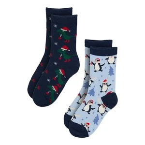 ACTION BOY 8KB-006-AW23 (2-pack) Niebieski