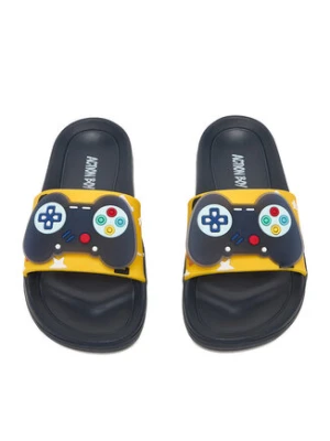 Action Boy Klapki P3047079K Żółty