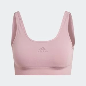 Active Seamless Micro-Stretch Scoop Lounge Bra Adidas