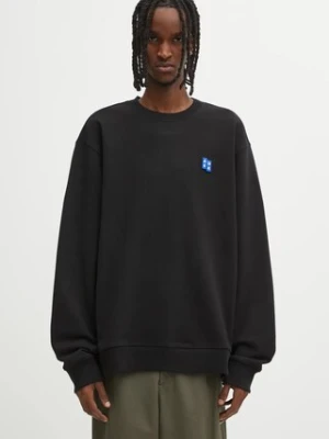 Ader Error bluza bawełniana SWEAT SHIRT męska kolor czarny gładka BO42FYSW0101BK