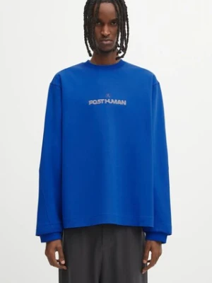 Ader Error bluza SWEAT SHIRT męska kolor niebieski z aplikacją BO01FWSW0107B