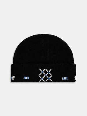Ader Error czapka z dodatkiem wełny BEANIE kolor czarny BO01FWHW0503BK