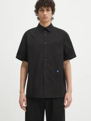 Ader Error koszula bawełniana Apparel-Top męska kolor czarny relaxed z kołnierzykiem klasycznym BN42FYSH0202BK