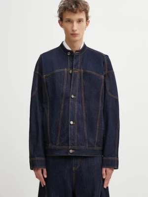 Ader Error kurtka jeansowa JACKET kolor niebieski przejściowa BO01FWJK0105B