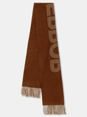 Ader Error szalik wełniany MUFFLER męski kolor brązowy wzorzysty BO01FWAC0403BR