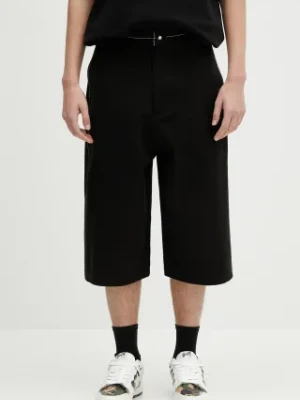 Ader Error szorty Apparel-Bottom męskie kolor czarny BO01SSBT0102BK