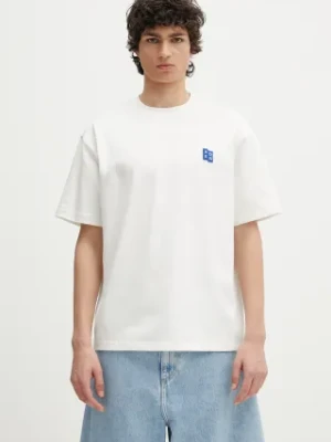 Ader Error t-shirt Apparel-Top męski kolor biały gładki BO42FYTS0101OW