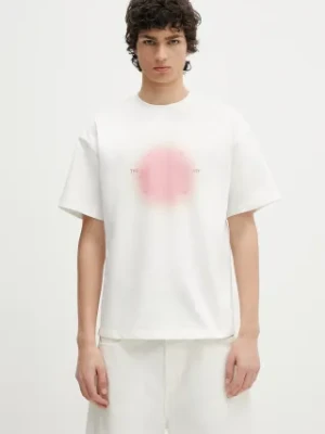 Ader Error t-shirt Apparel-Top męski kolor biały z nadrukiem BO01SSTS0112PK