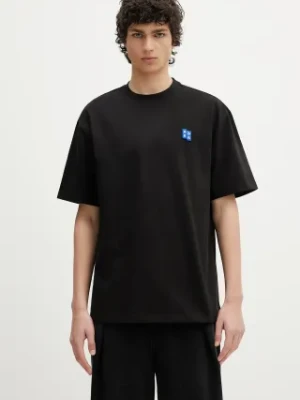 Ader Error t-shirt Apparel-Top męski kolor czarny gładki BO42FYTS0101BK
