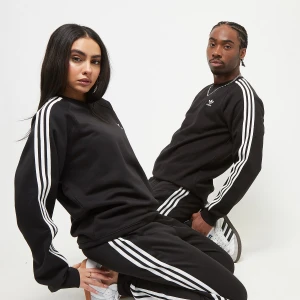 adidas Originals adicolor 3-Stripes Crew Sweatshirt mężczyźni Bluzy czarny rozmiar Odzież