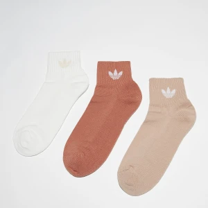 adidas Originals adicolor Ankle Socks (3 Pack) uniseks Skarpety biały rozmiar Odzież