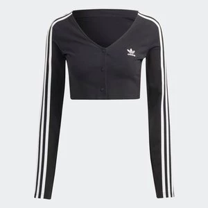 Adicolor Classics 3-Stripes Button Long Sleeve Tee Adidas