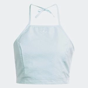 Adicolor Classics Poplin Halter-Neck Top Adidas