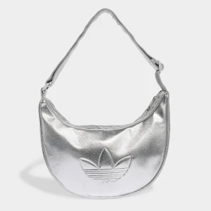 Adicolor Half Crescent Bag adidas Originals srebrny