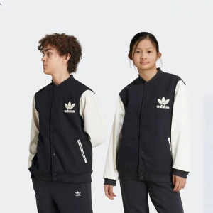 adidas Originals Adicolor Jacket uniseks Kurtki preppy czarny rozmiar Odzież