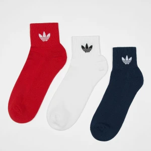 adidas Originals adicolor Mid Ankle Socks (3 Pack) uniseks Skarpety wielokolorowy rozmiar Odzież