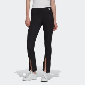 adidas Originals adicolor Open Hem Leggings kobiety Legginsy czarny rozmiar Odzież
