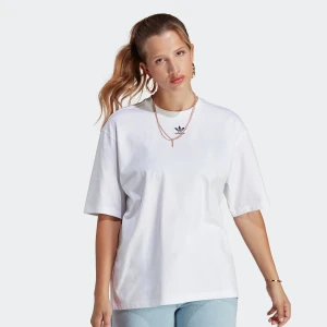 adidas Originals adicolor Oversized T-Shirt kobiety T-Shirty i Polo biały rozmiar Odzież