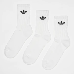 adidas Originals adicolor Trefoil Crew Socks (3 Pack) uniseks Skarpety biały rozmiar Odzież
