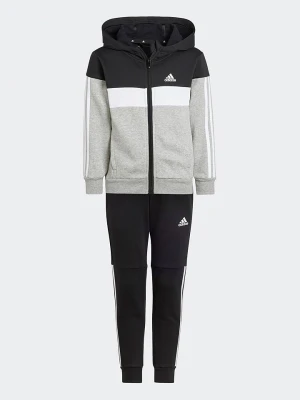 adidas 2-częściowy zestaw w kolorze czarno-szarym rozmiar: 110
