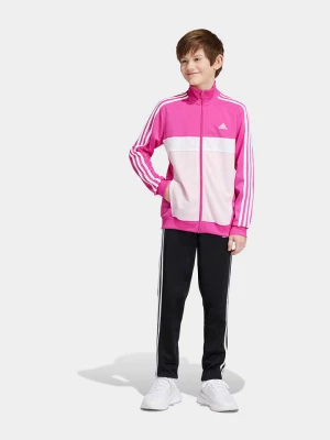 adidas 2-częściowy zestaw w kolorze różowo-czarnym rozmiar: 176