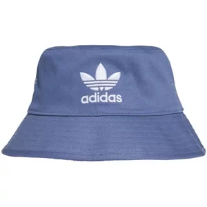 Zdjęcie produktu adidas Adicolor Trefoil Bucket Hat GN4904, Unisex, Niebieskie, czapki, bawełna, rozmiar: OSFW adidas Originals