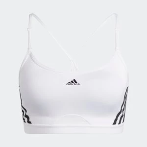 adidas Aeroreact Training Light-Support 3-Stripes Bra