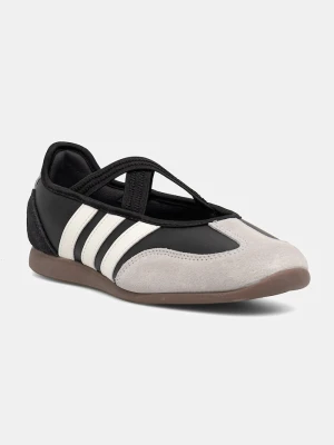 adidas baleriny skórzane Barreda Mary Jane czarny