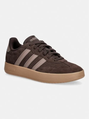 adidas Barreda sneakersy męskie zamszowe brązowy