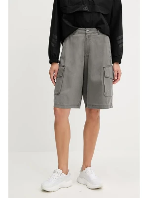 adidas Bermudy dżinsowe - Loose fit - w kolorze szarym rozmiar: 36