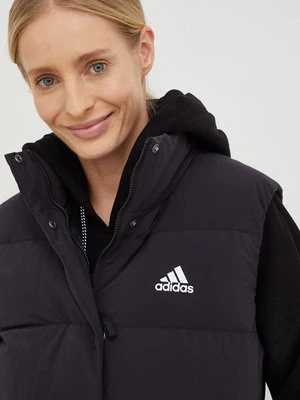 adidas bezrękawnik puchowy damski kolor czarny zimowy HG6280