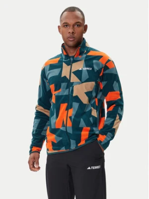 adidas Bielizna termoaktywna górna Multi Synthetic Base Layer JP2756 Zielony Regular Fit