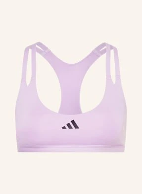 Adidas Biustonosz Sportowy Aeroimpact Luxe Training lila
