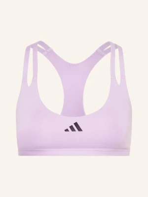 Adidas Biustonosz Sportowy Aeroimpact Luxe Training lila