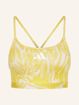 Adidas Biustonosz Sportowy Aeroreact Training gelb