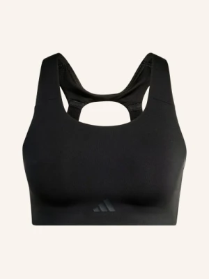 Adidas Biustonosz Sportowy Optime Power schwarz