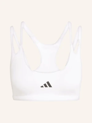 Adidas Biustonosz Sportowy Optime weiss
