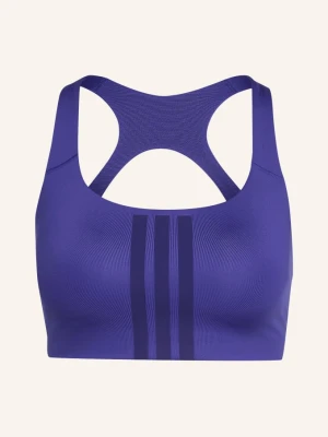 Adidas Biustonosz Sportowy Optime Workout 3s gruen LILA
