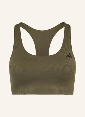 Adidas Biustonosz Sportowy Powerimpact Rib braun