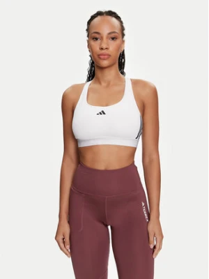 adidas Biustonosz sportowy Powerreact Training IQ3352 Biały