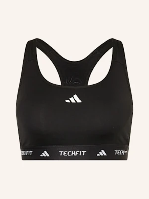 Adidas Biustonosz Sportowy Techfit schwarz