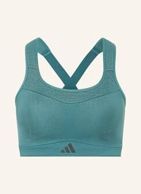 Adidas Biustonosz Sportowy Tlrd Impact Training Z Siateczką gruen