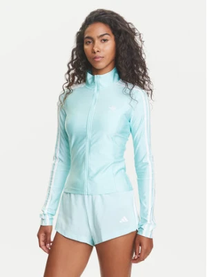 adidas Bluza adicolor 3-Stripes JC5579 Turkusowy Slim Fit