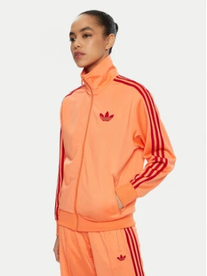 adidas Bluza adicolor Classic Firebird JP2294 Pomarańczowy Loose Fit